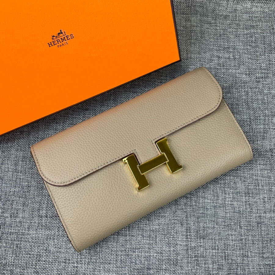Hermes Constance gold bag – front view