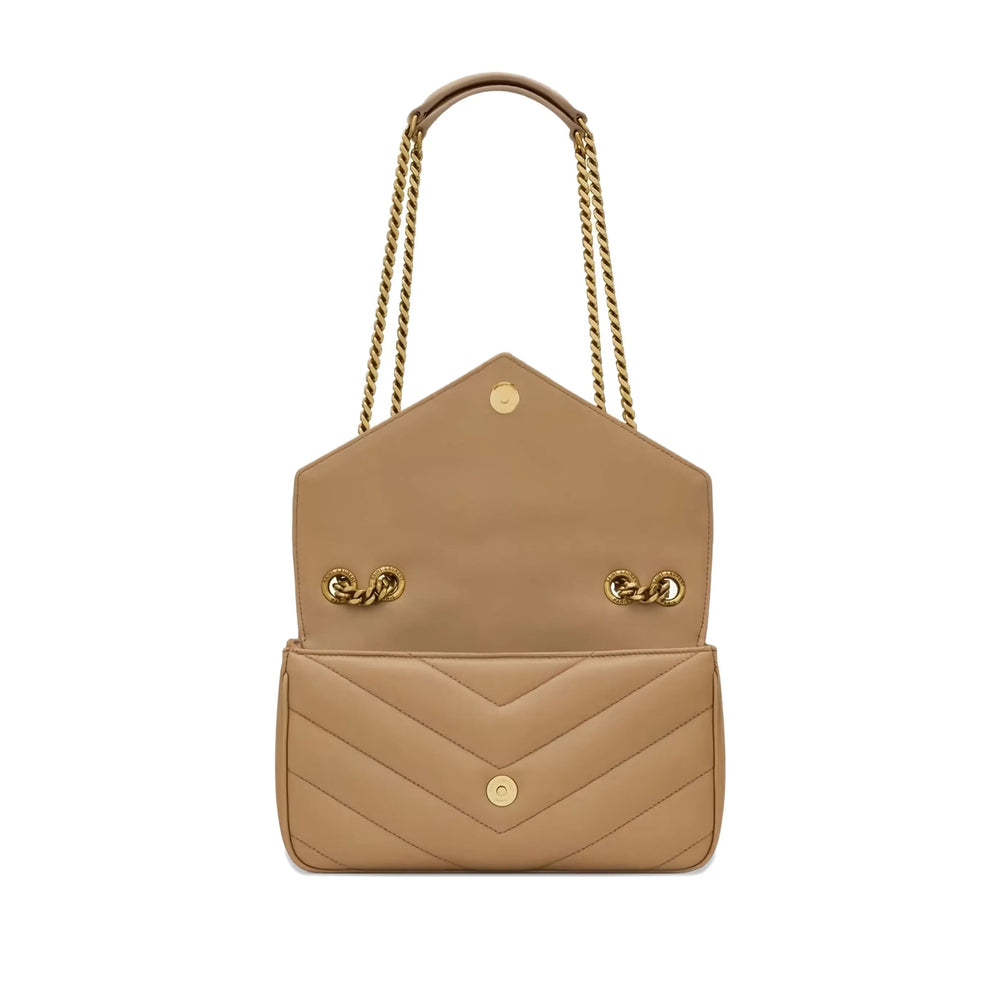 Saint Laurent Brown Shoulder Bags Women