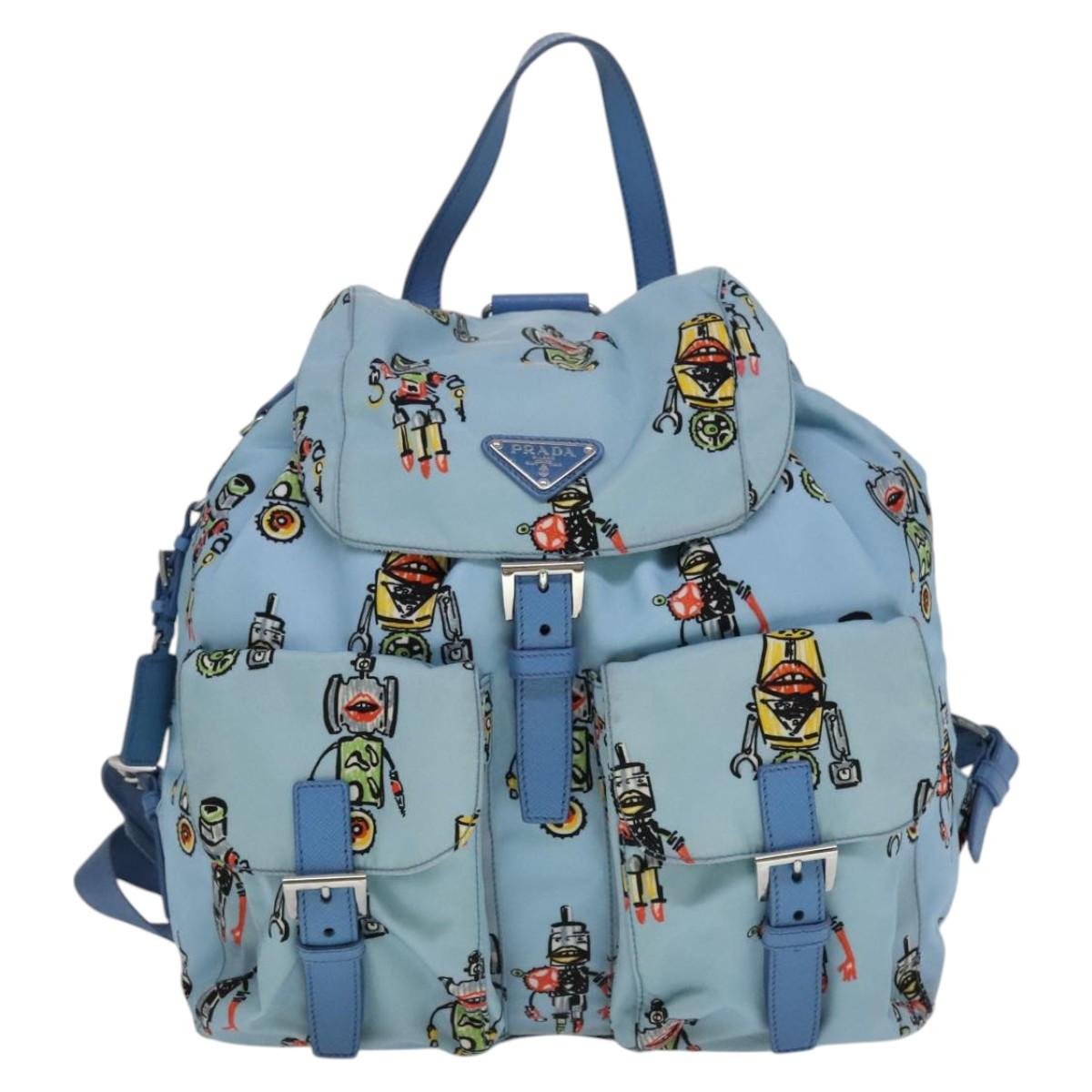 Robot Print Backpack
