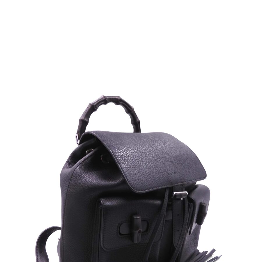Bamboo Daily Backpack Black | Studio Nafay