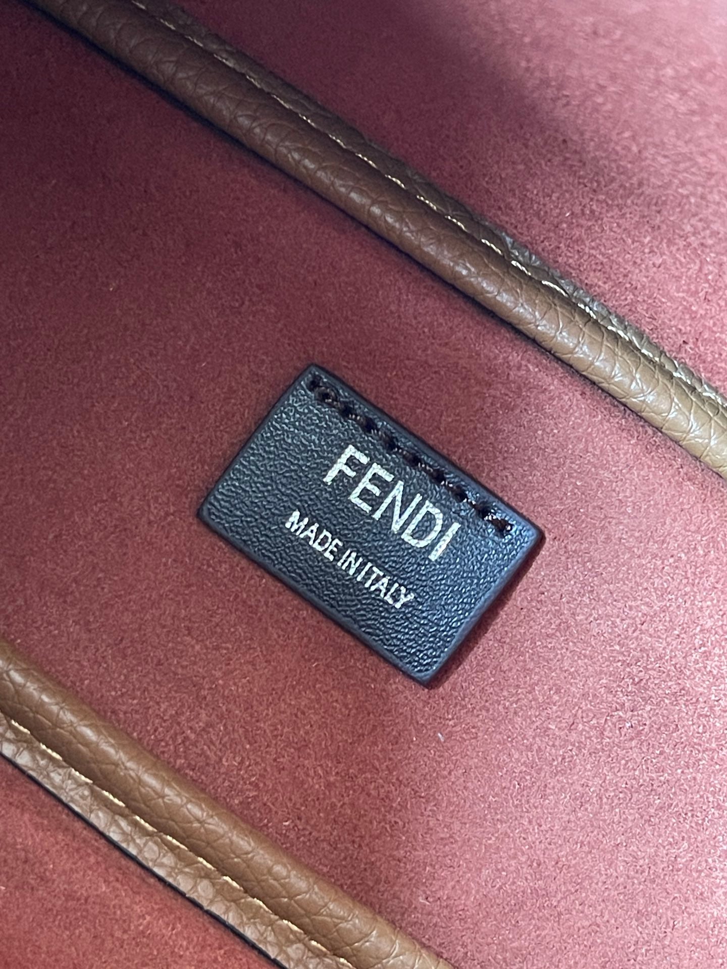 Simply MINI 22 IN Bronze Brown Grained Calfskin