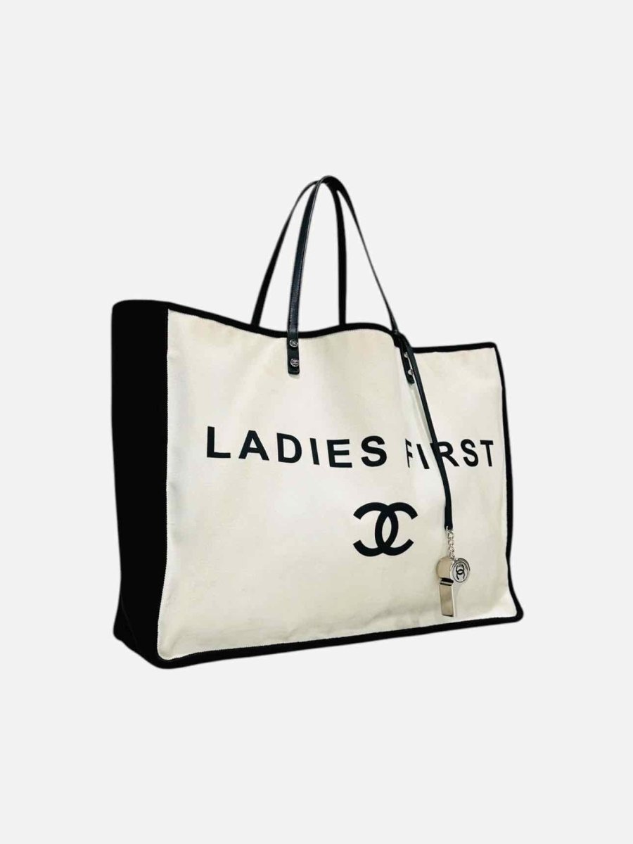 Chanel Black Ladies First Tote