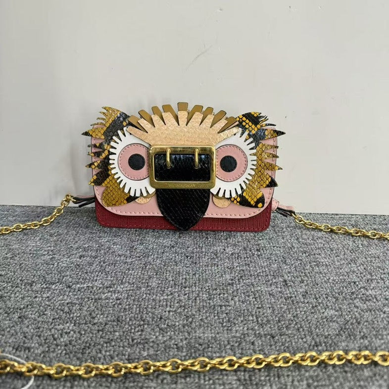 Burberry Animal Motif Multicolor Chain Crossbody Bag | Studio Nafay