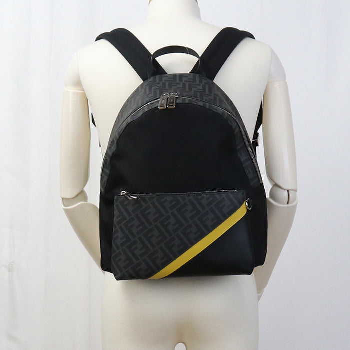 Fendi Backpack black bag – front view